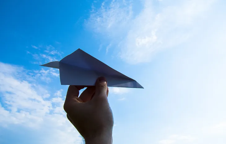 Flying Paper Airplanes