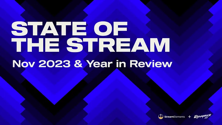 State of the Stream for November and 2023 Year in Review