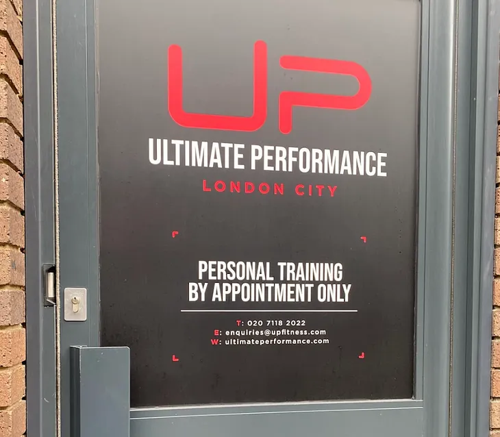 My 6 Weeks Personal Training Program with Ultimate Performance