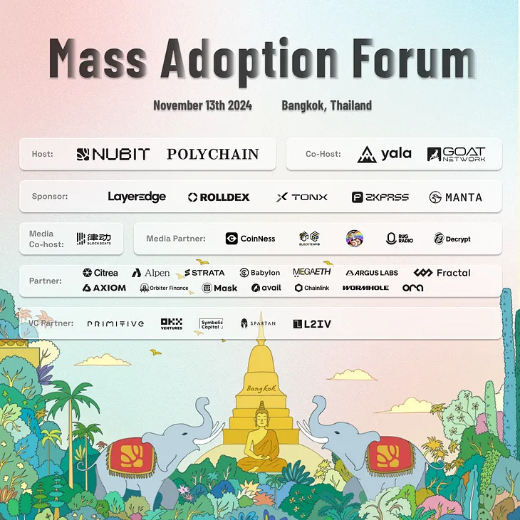 Nubit at Devcon 2024: Leading the Biggest Mass Adoption Forum in Bangkok