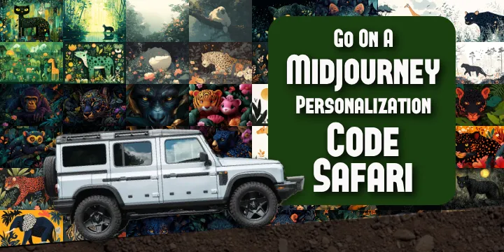 Go On a Midjourney Personalization Code Safari