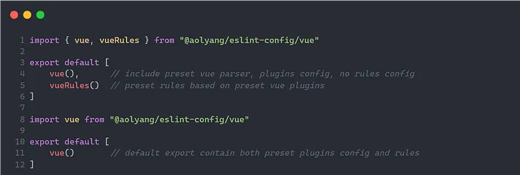 Build your own ESLint Config Package