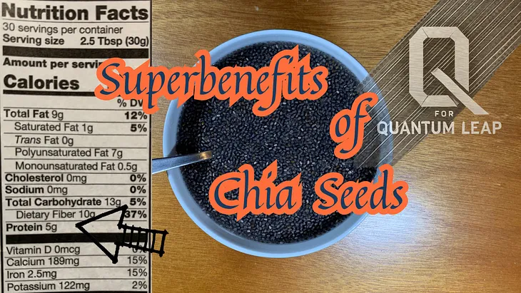 Superbenefits of Chia Seeds