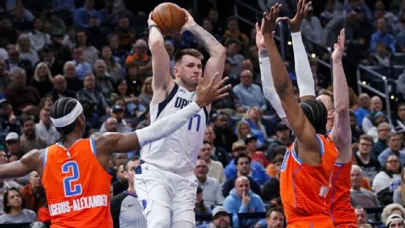 OKC shuts down Doncic, Irving, moves on to NBA Cup semifinals.