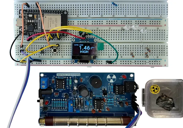 MicroPython & ESP32: Making a Real-Time IoT Radiation Monitor