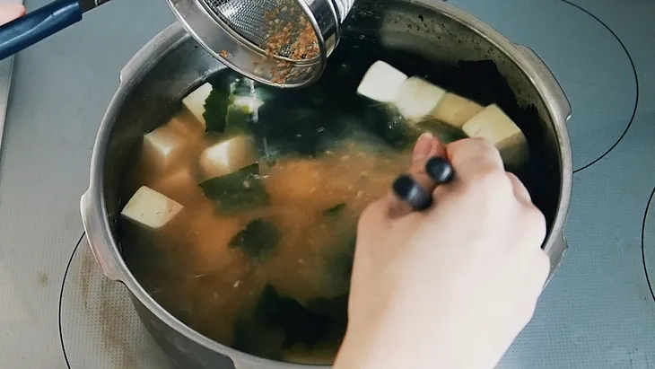 The Quickest Miso Soup