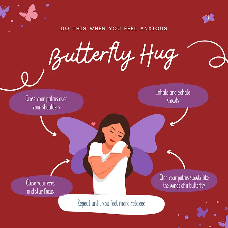 The Butterfly Hug: A Gentle Embrace for Mental Wellness