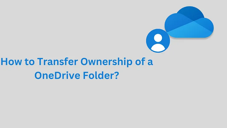 How to transfer ownership of a OneDrive Folder