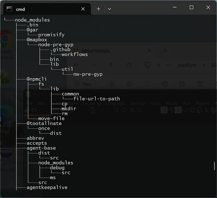 Node.js project preparation v1.0