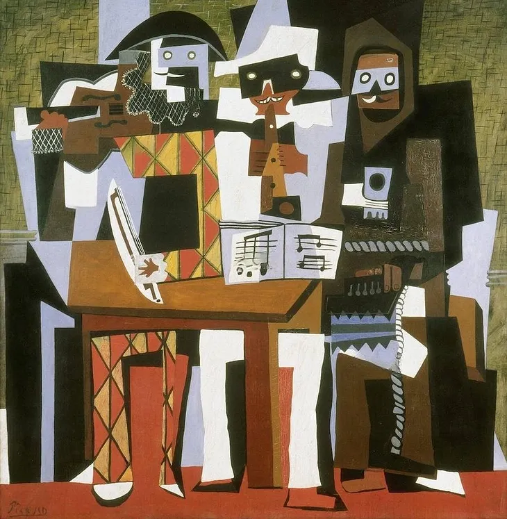 Pablo Picasso, ‘Three Musicians