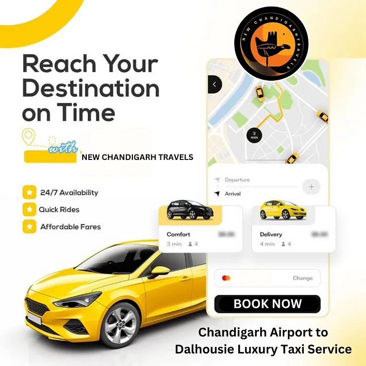 Convenient Taxi Service from Chandigarh Airport to Dalhousie with New Chandigarh Travels