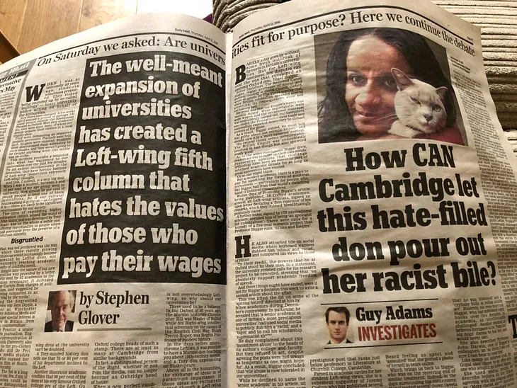 OF BIGOTRY, BIGGAR AND THE DAILY MAIL: BRIEF REFLECTIONS