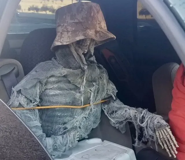 Arizona Driver Busted After Using Skeleton Passenger In Carpool Lane