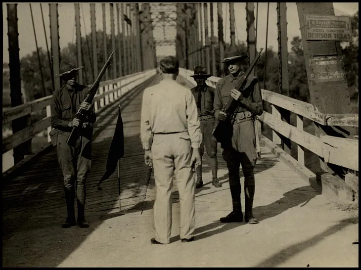 The Red River Bridge War (1931)