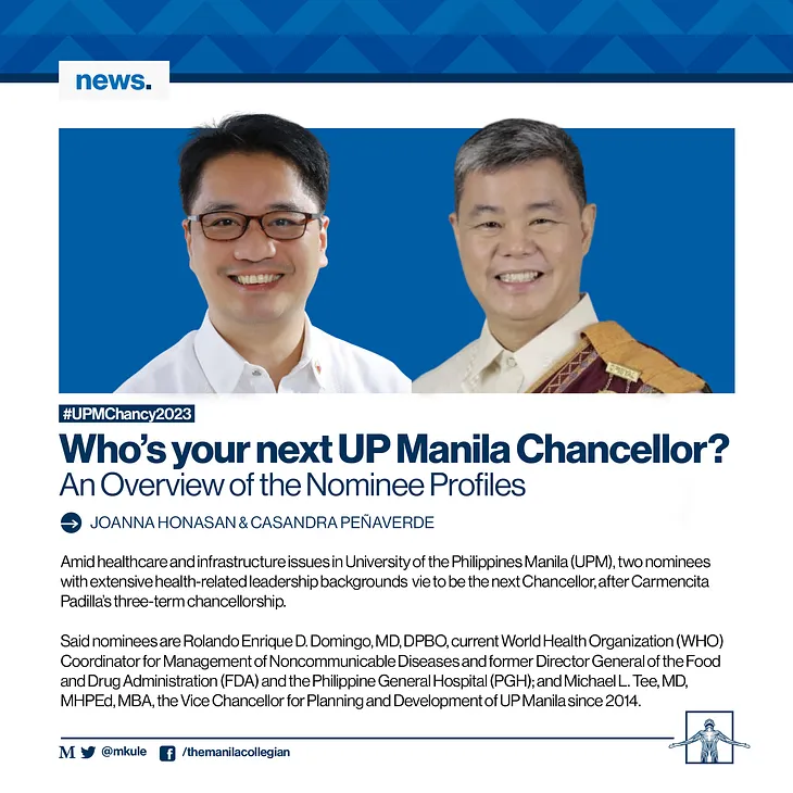 Who’s your next UP Manila Chancellor?