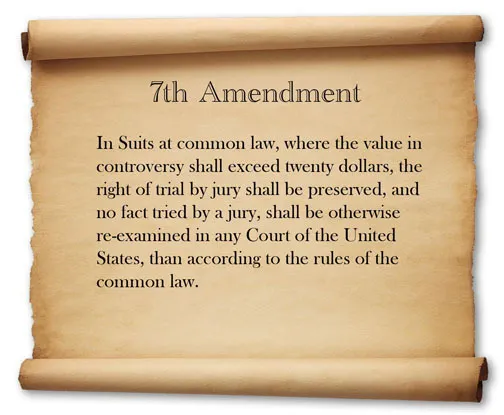 A brief guide to the 7th Amendment — and how it may end