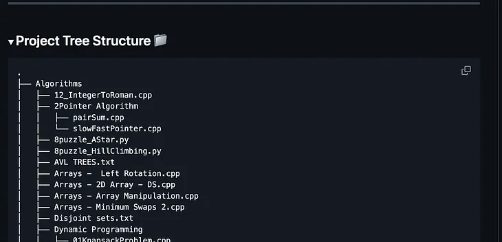 Automated Project Tree Structure with Github Workflows📈
