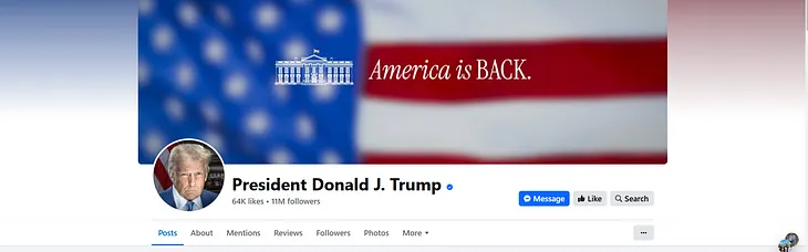 Official POTUS Facebook Page