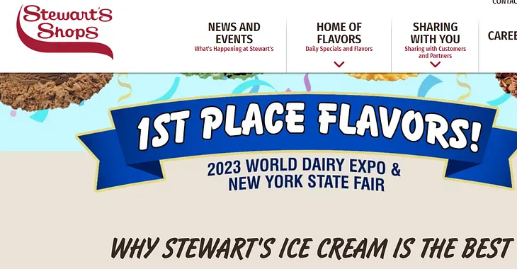 Savoring Sweet Delights: Stewart’s Ice Cream in Upstate New York