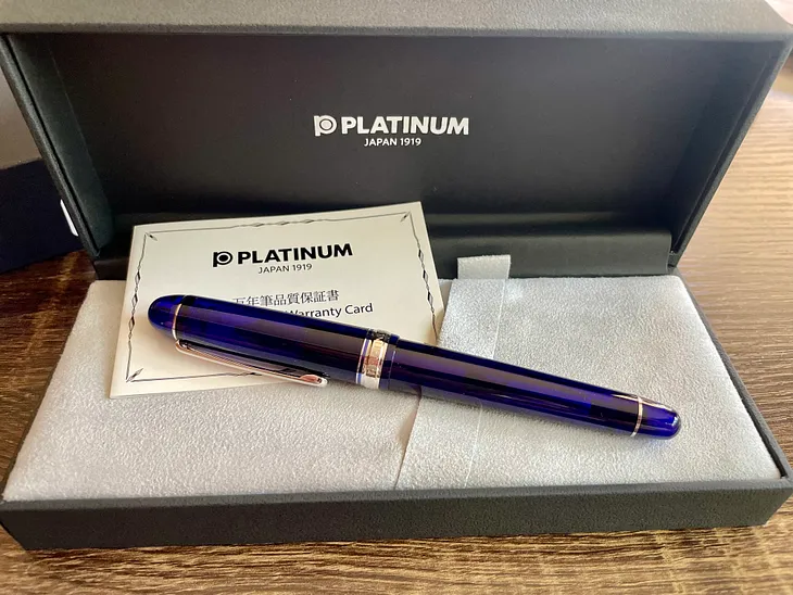 Review of the Platinum #3776 Century Fountain Pen