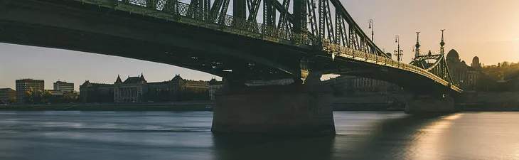 Liberty Bridge, Budapest, Hungary