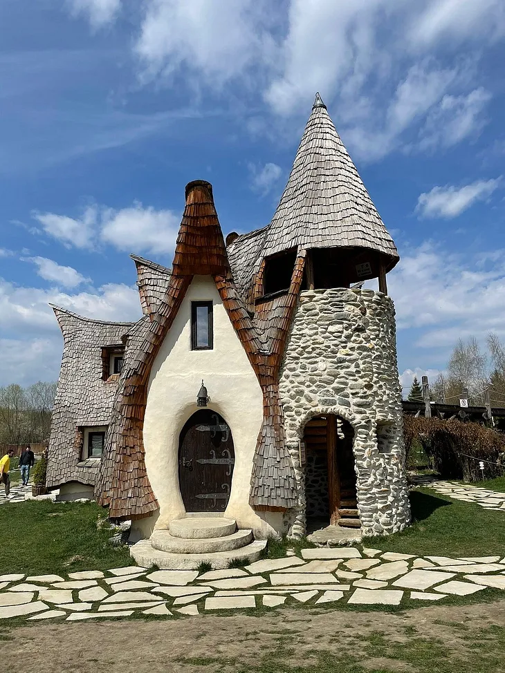 Clay Castle Fairy Valley in Romania.