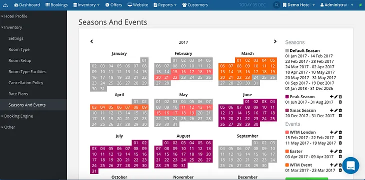 The Booking Factory Winter Updates — Rate Plan Overhaul