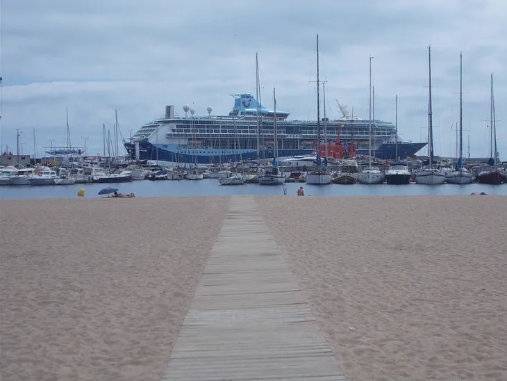 MARELLA CRUISEBOAT IN PALAMOS May 2024