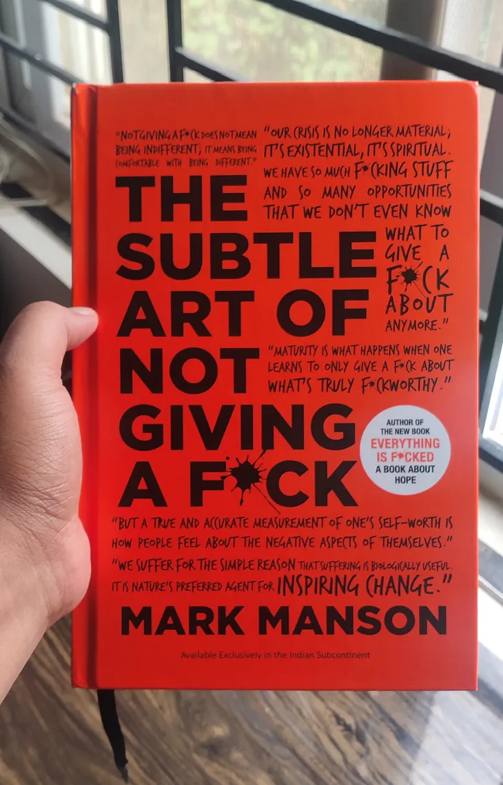 Not A Summary — The Subtle Art of Not Giving A F*ck