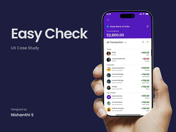 Easy Check: A Unified UPI Tracker for Smarter Money Management