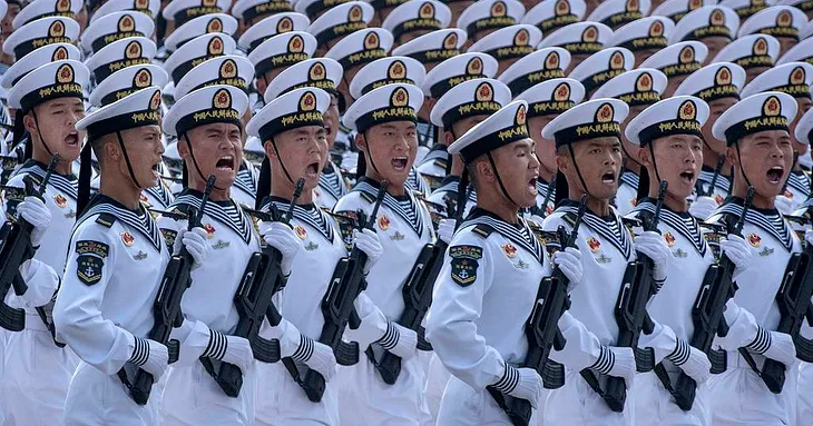 The history of the Chinese Navy