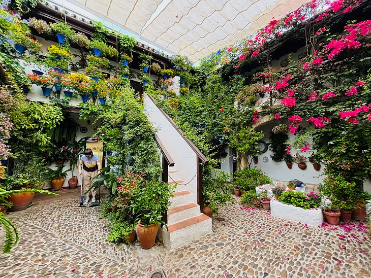 Cordoba Recap Pt I. Deliberately overgrown, manicured patios, and Beautiful Streets