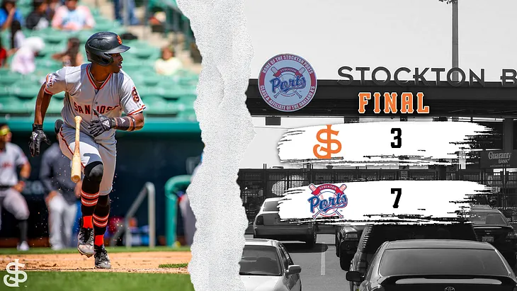 Giants Fall Behind Early, Lose Second Half Opener To Ports