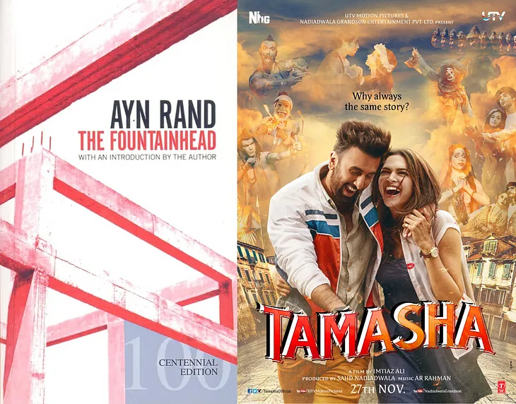 Crafting Individualism: A Journey from ‘The Fountainhead’ to ‘Tamasha’ and the World of UX Design