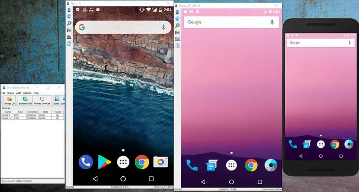 Share Android Screen on your System