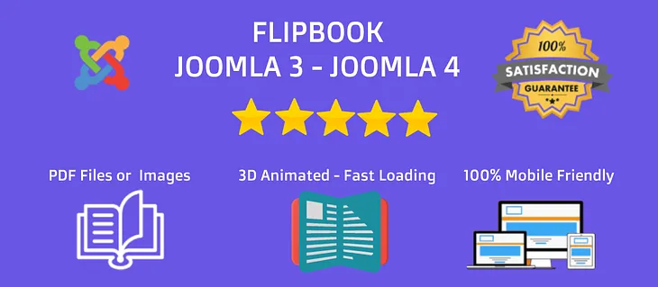 How to create a Flipping Book for your Joomla Website