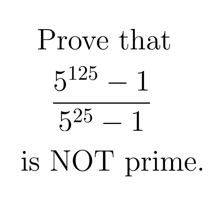 An International Mathematical Olympiad level Number Theory problem.