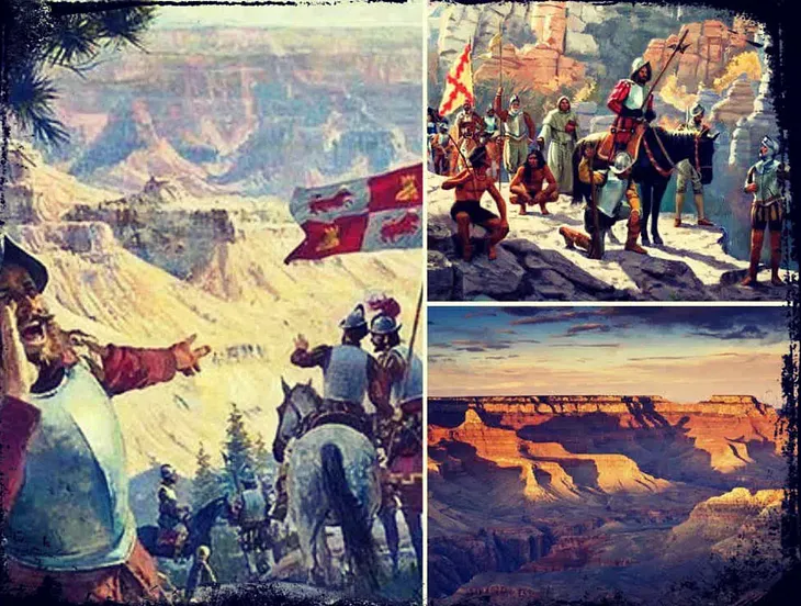 Garcia Lopez de Cardenas, discoverer of the Grand Canyon of the Colorado