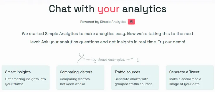 Simple Analytics: Maximizing Insights and Efficiency with AI