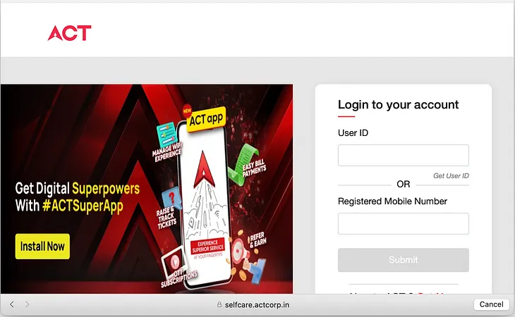 Get rid of Sign In Page in ACT Fibernet with TP-Link Router