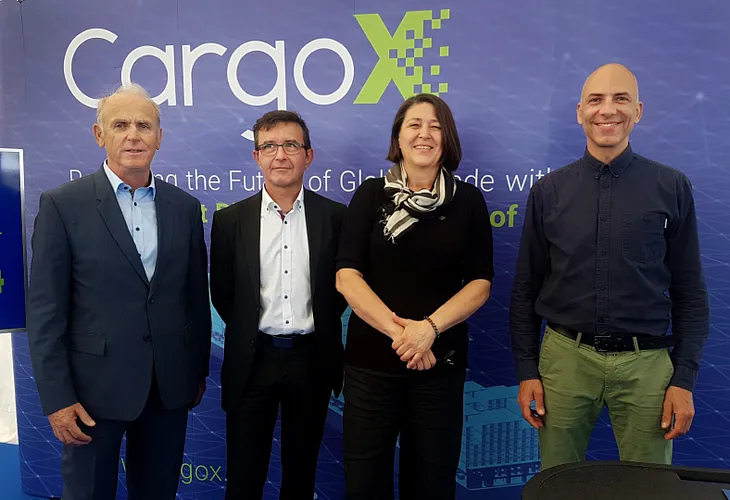 CargoX presented exclusively at the European Commission’s Mobility and Transport department