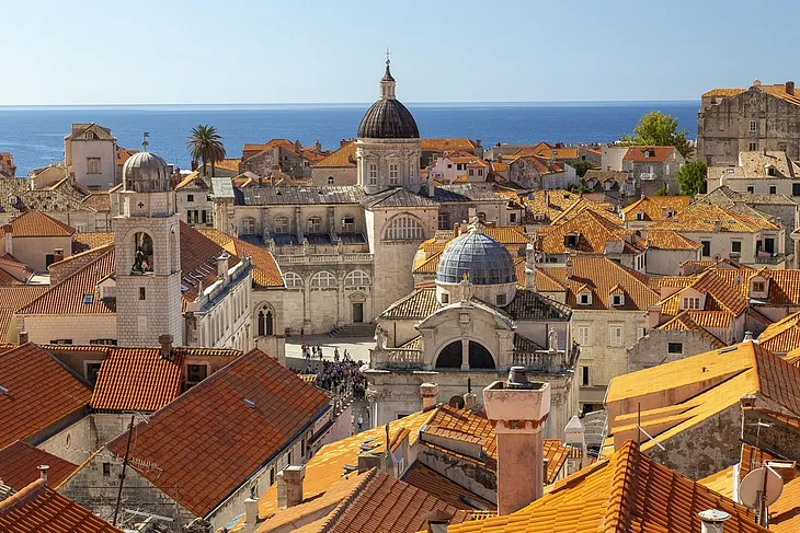 Preserved Roman Streets Poreč, Croatia