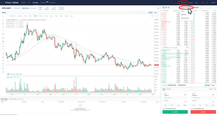 Transferring Crypto to Your Huobi Account