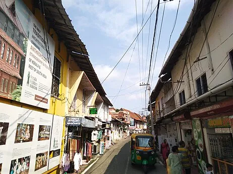 A walking tour of Mattancherry telling history and heritage stories, Led by: Bony Thomas, Artist &…