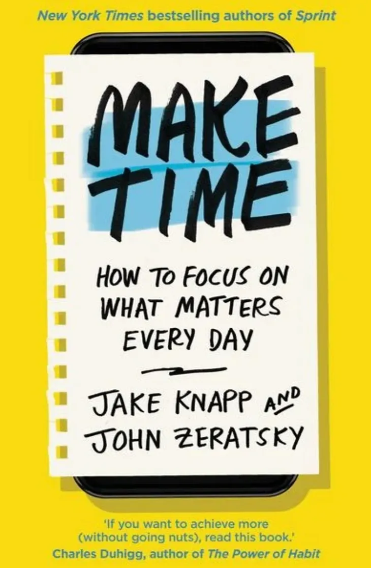 Make time — a book review ! :