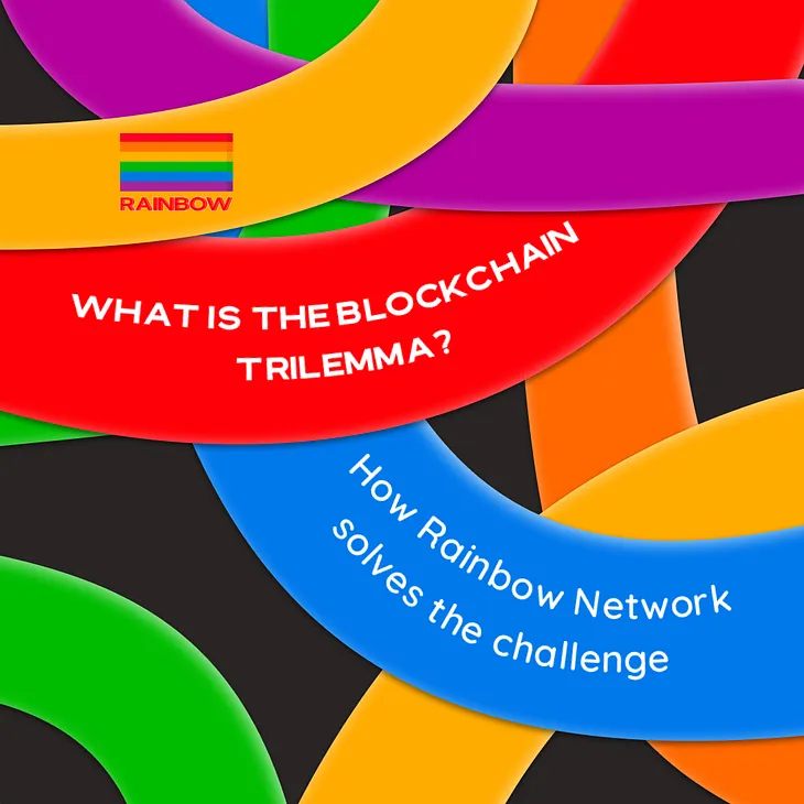 What is the Blockchain Trilemma? How Rainbow Network Solves The Challenge