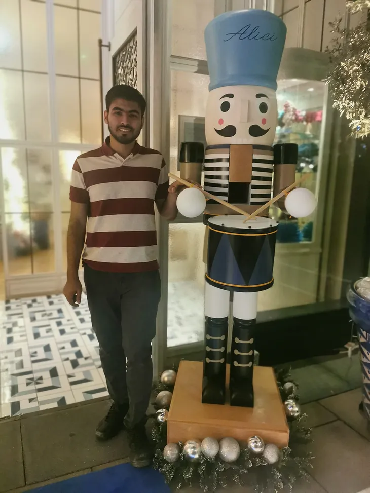 How we made 2m tall Nutcracker in 14 days