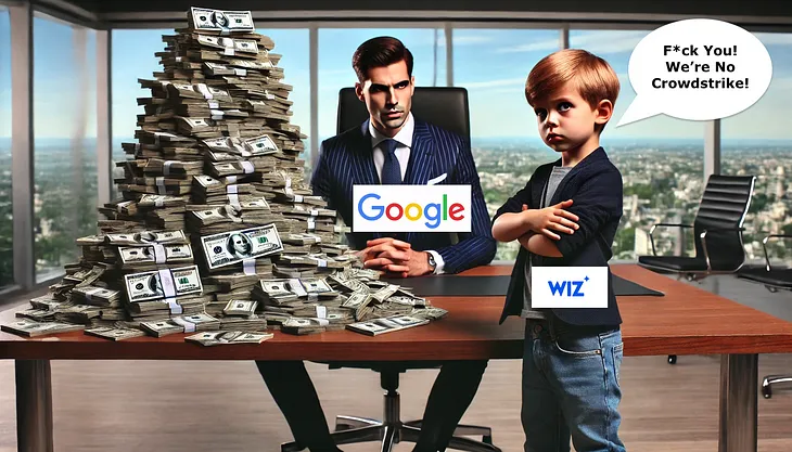 Wiz to Google: “F*ck You! We’re No CrowdStrike!” to $23 Billion Offer
