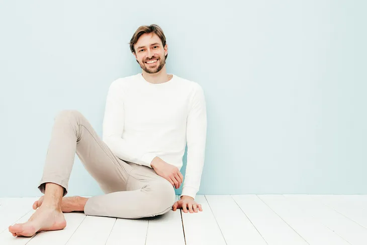 An Image Of A Man Wearing A StylishTrouser