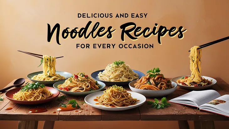 Delicious and Easy Noodles Recipes for Every Occasion